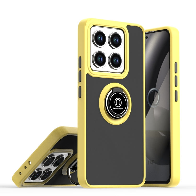 Q Shadow 1 Series TPU + PC Phone Case with Ring