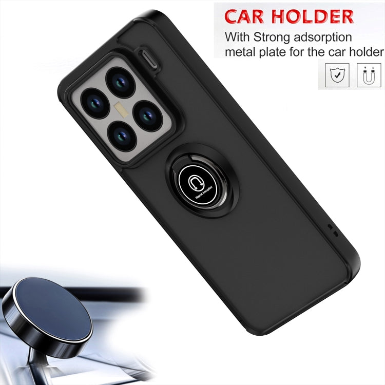 Q Shadow 1 Series TPU + PC Phone Case with Ring, For Xiaomi 15 Pro, For Xiaomi 14T