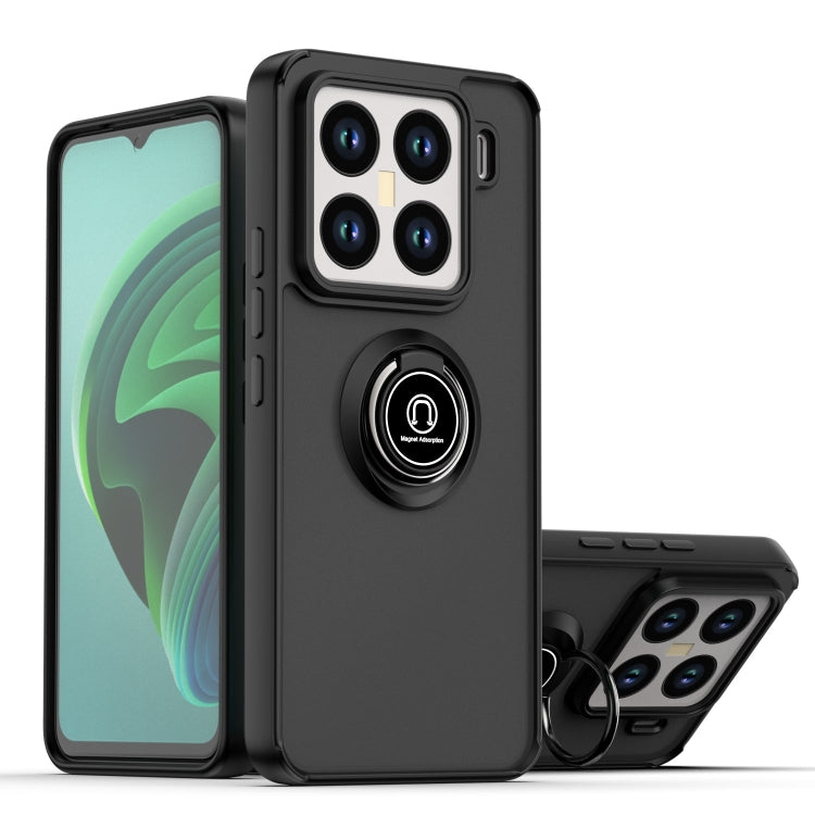 Q Shadow 1 Series TPU + PC Phone Case with Ring