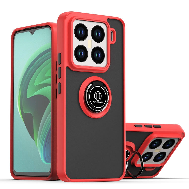 Q Shadow 1 Series TPU + PC Phone Case with Ring