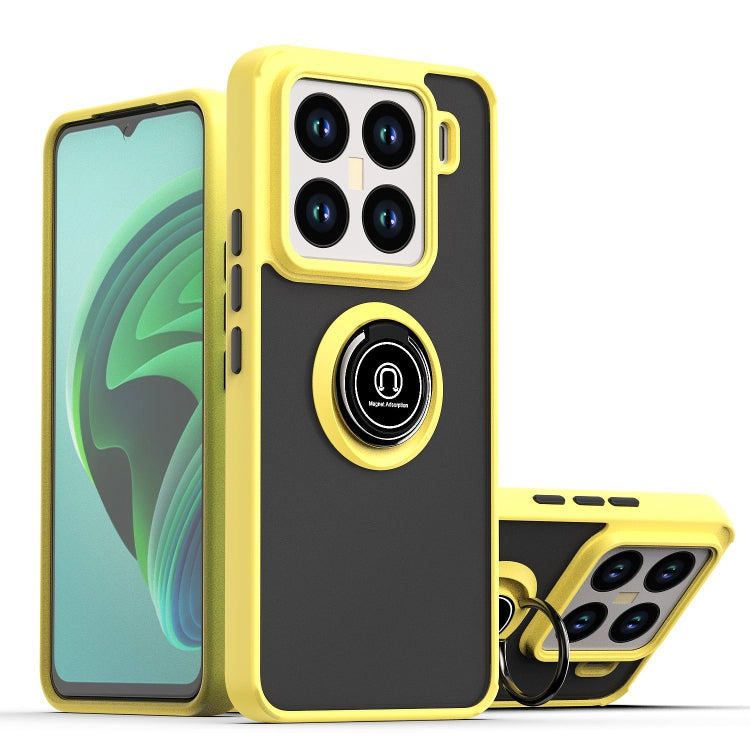 Q Shadow 1 Series TPU + PC Phone Case with Ring