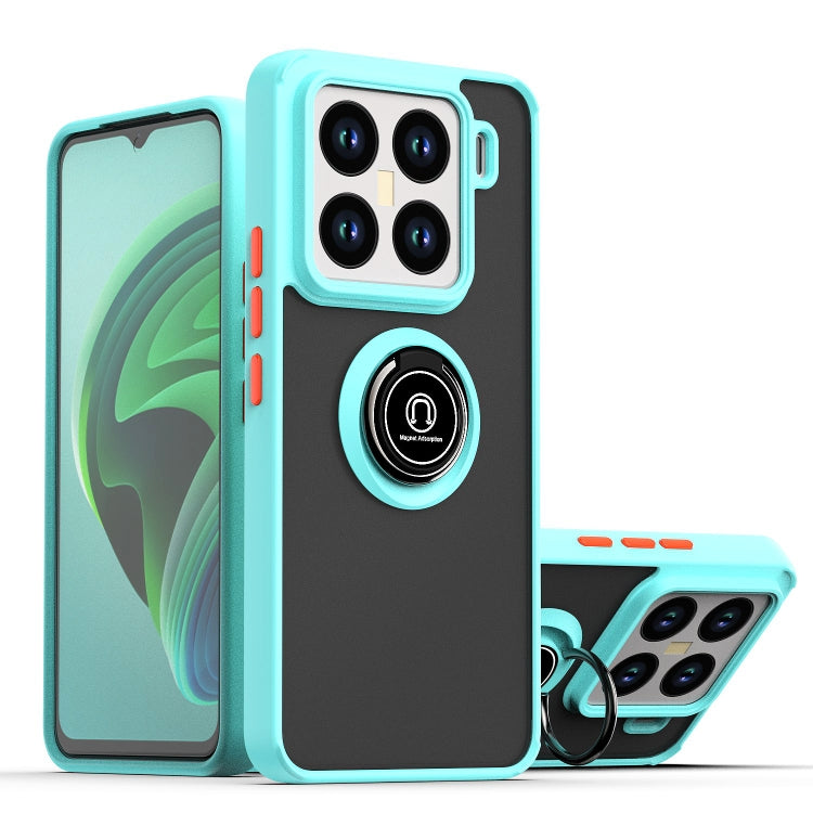Q Shadow 1 Series TPU + PC Phone Case with Ring