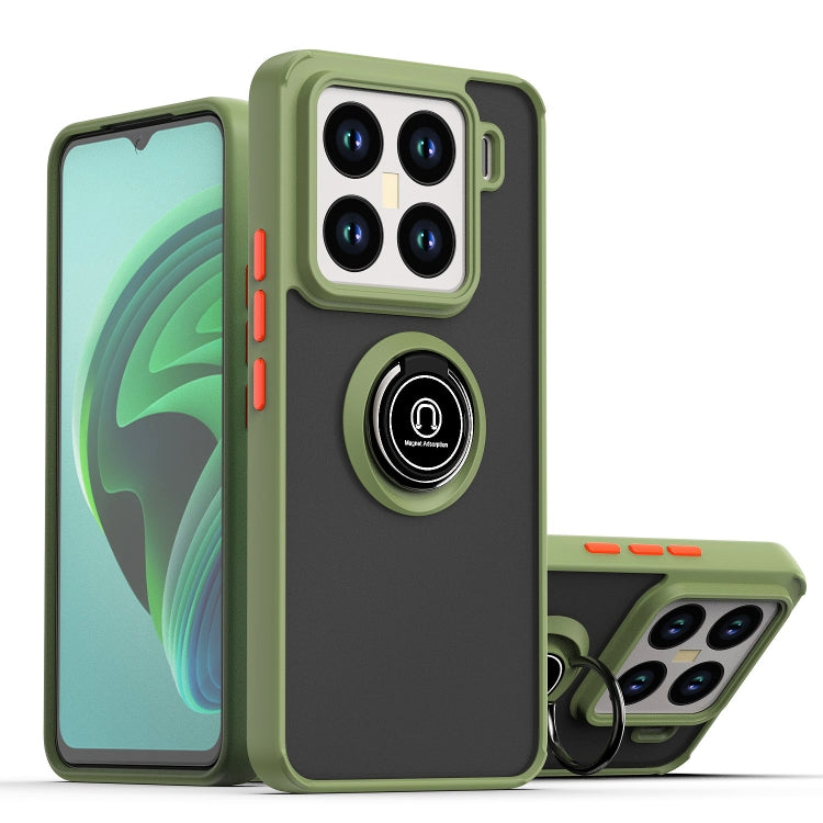 Q Shadow 1 Series TPU + PC Phone Case with Ring
