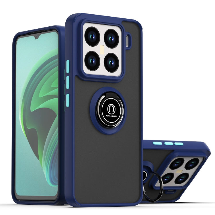 Q Shadow 1 Series TPU + PC Phone Case with Ring