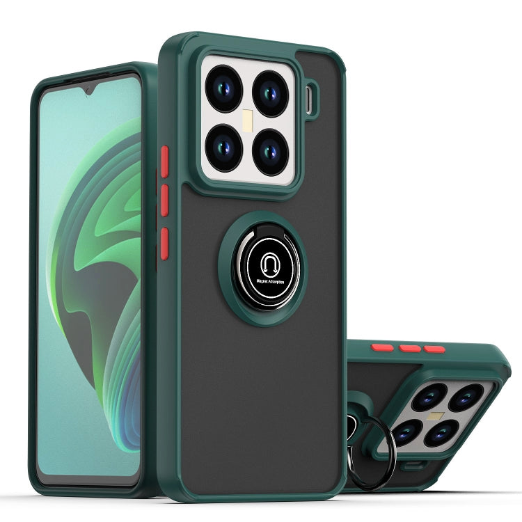 Q Shadow 1 Series TPU + PC Phone Case with Ring