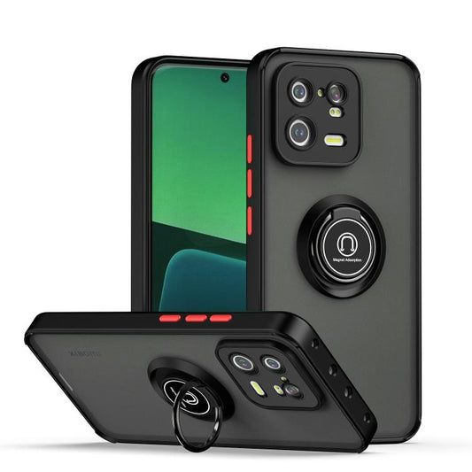 Q Shadow 1 Series TPU + PC Phone Case with Ring