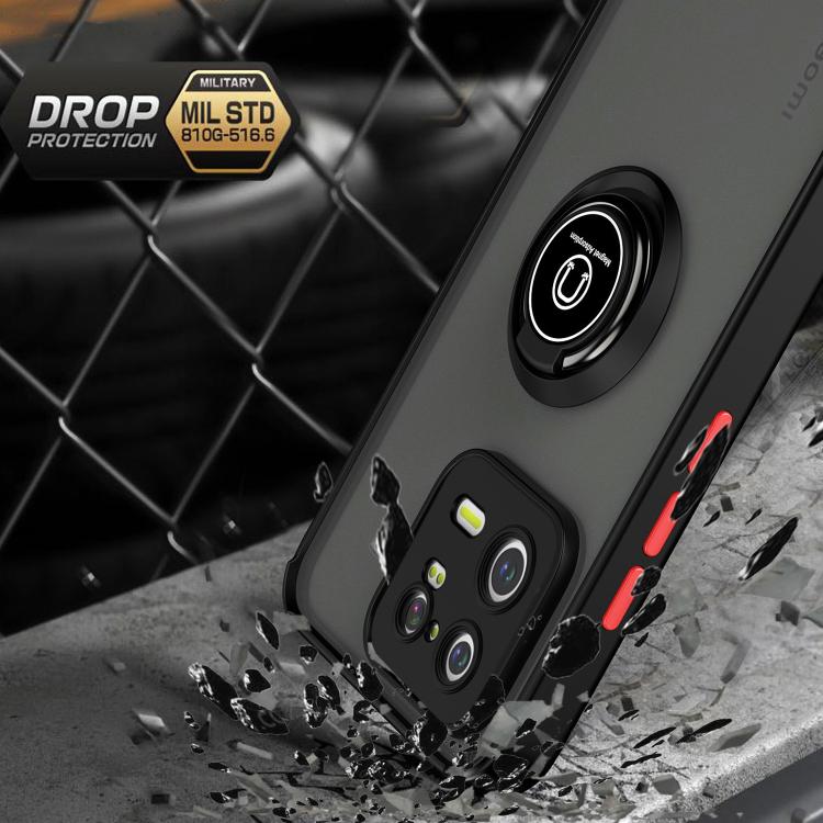 Q Shadow 1 Series TPU + PC Phone Case with Ring