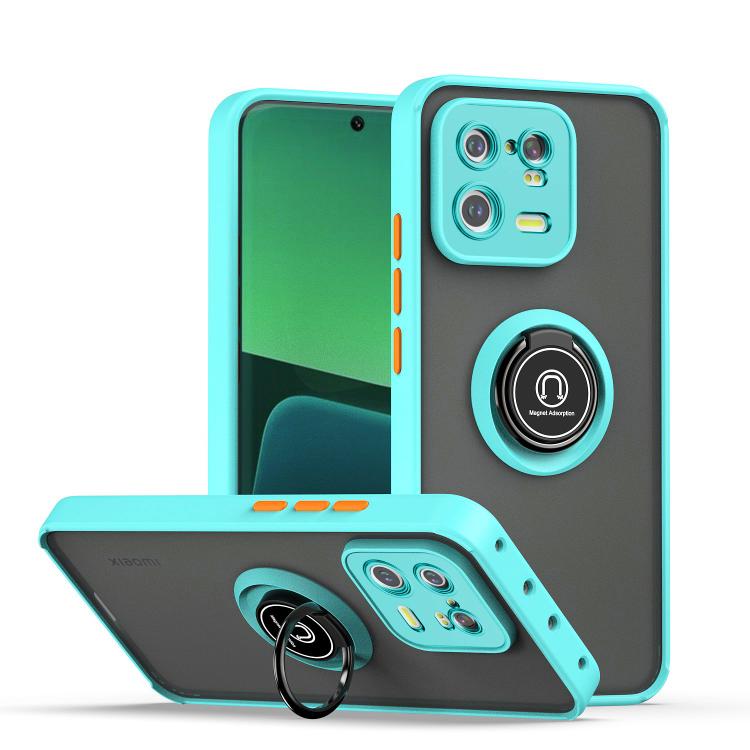 Q Shadow 1 Series TPU + PC Phone Case with Ring
