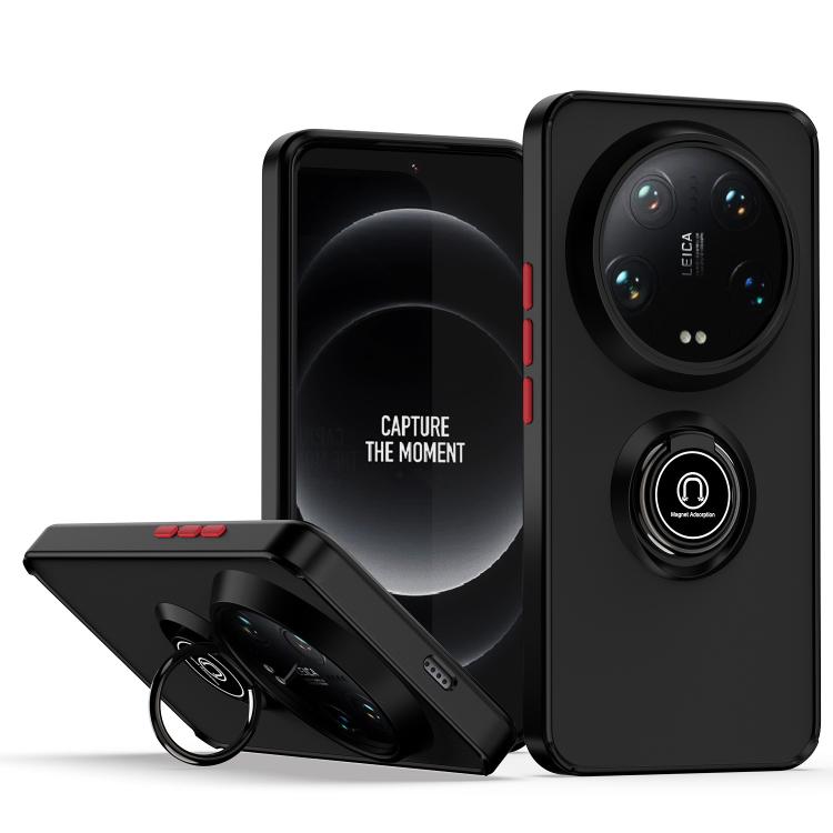 Q Shadow 1 Series TPU + PC Phone Case with Ring