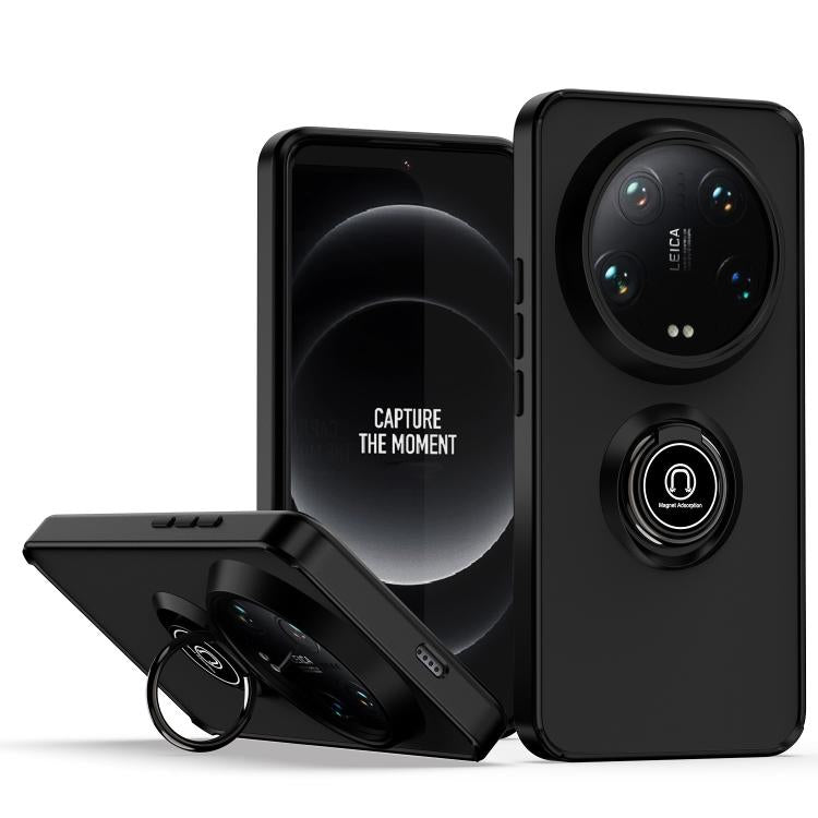 Q Shadow 1 Series TPU + PC Phone Case with Ring