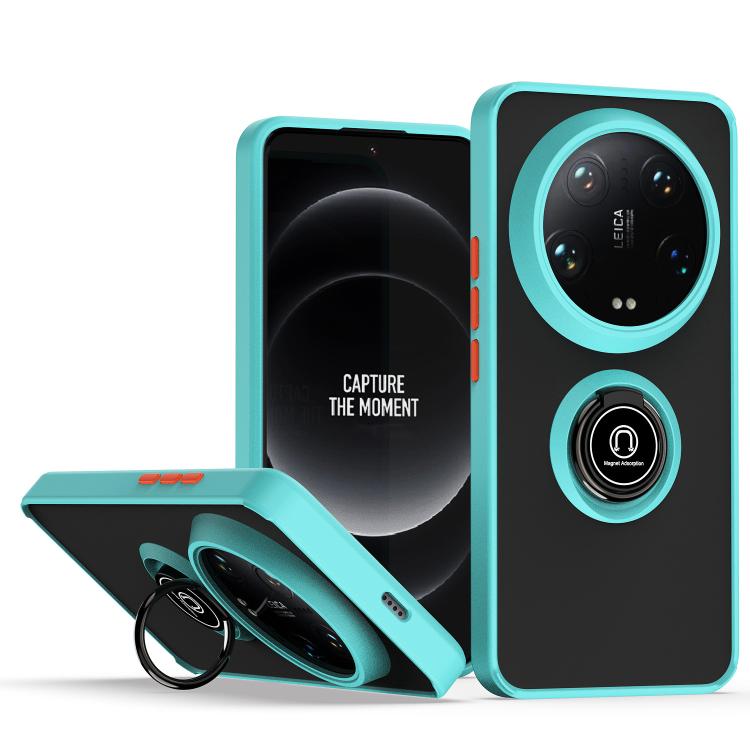 Q Shadow 1 Series TPU + PC Phone Case with Ring