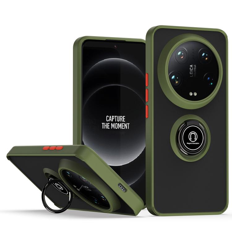 Q Shadow 1 Series TPU + PC Phone Case with Ring