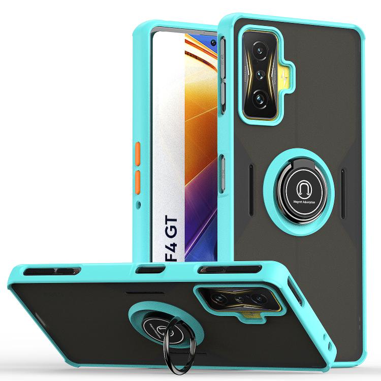 Q Shadow 1 Series TPU + PC Phone Case with Ring