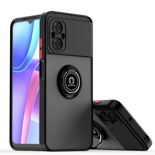 Q Shadow 1 Series TPU + PC Phone Case with Ring