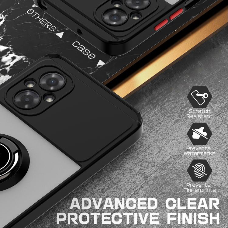 Q Shadow 1 Series TPU + PC Phone Case with Ring