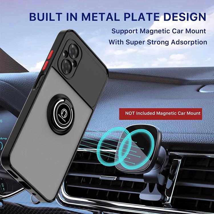 Q Shadow 1 Series TPU + PC Phone Case with Ring