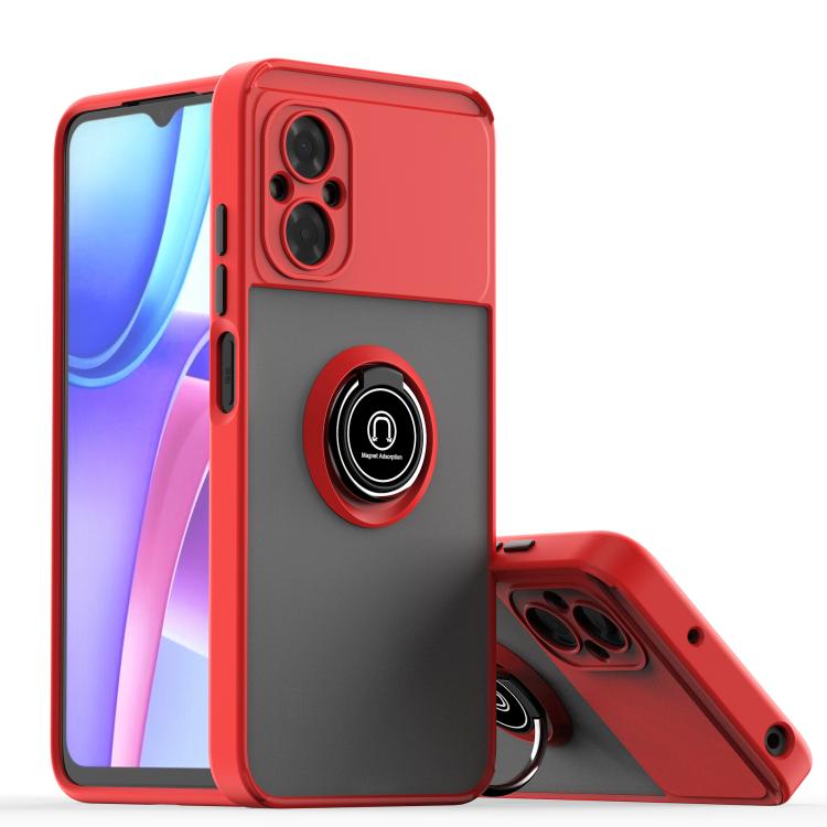 Q Shadow 1 Series TPU + PC Phone Case with Ring