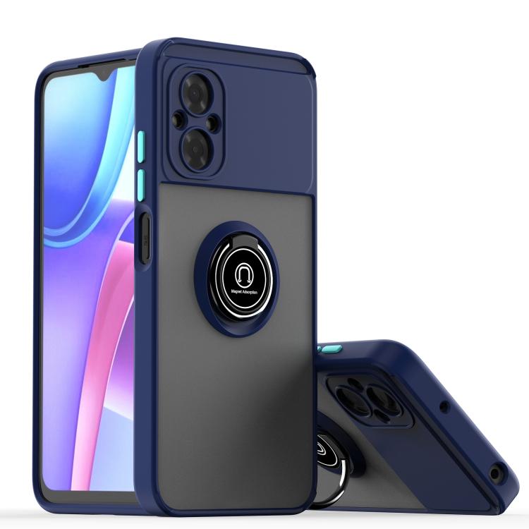 Q Shadow 1 Series TPU + PC Phone Case with Ring