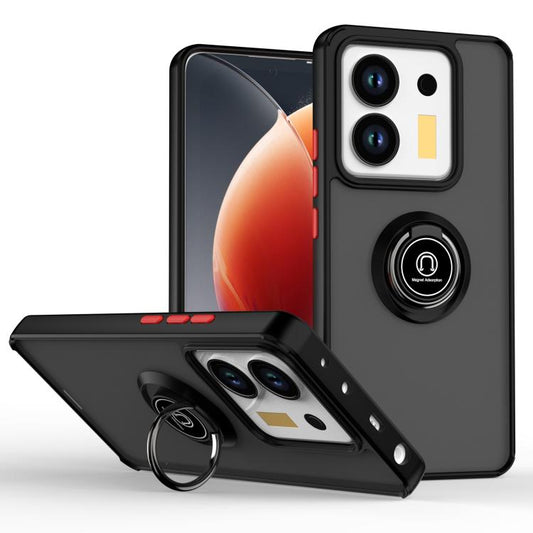 Q Shadow 1 Series TPU + PC Phone Case with Ring