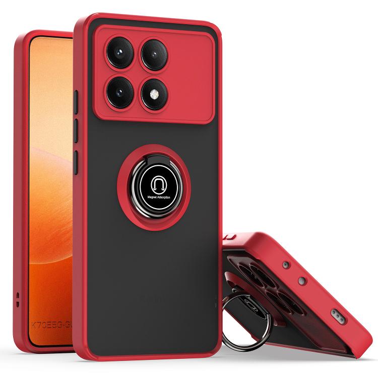 Q Shadow 1 Series TPU + PC Phone Case with Ring