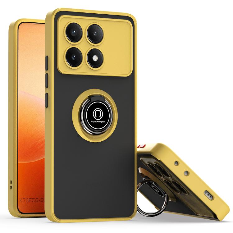 Q Shadow 1 Series TPU + PC Phone Case with Ring