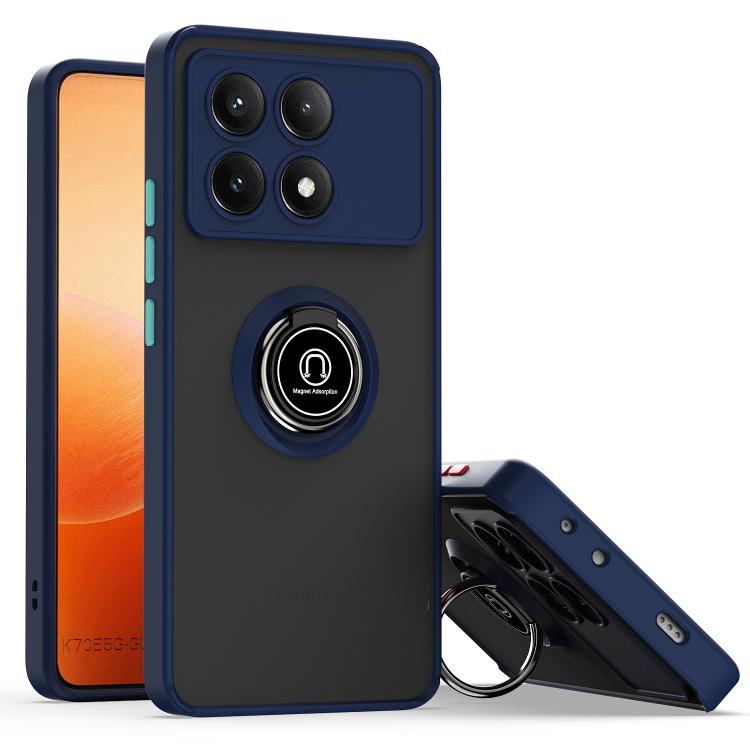 Q Shadow 1 Series TPU + PC Phone Case with Ring