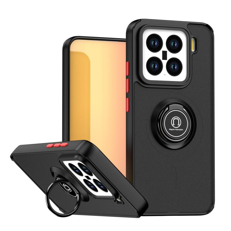 Q Shadow 1 Series TPU + PC Phone Case with Ring