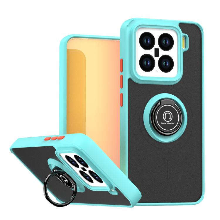 Q Shadow 1 Series TPU + PC Phone Case with Ring