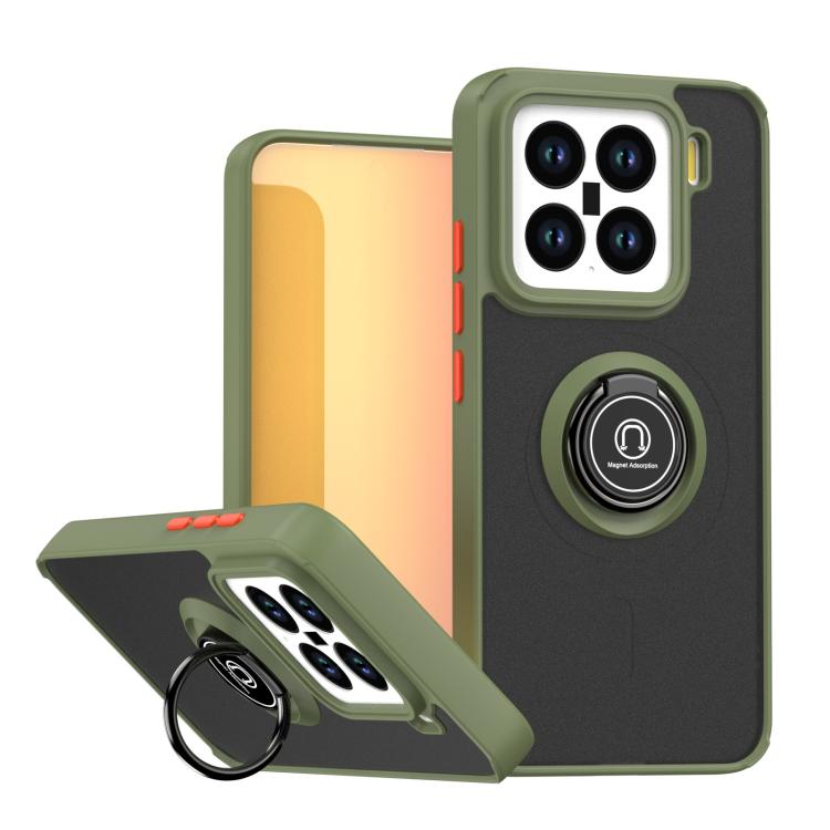 Q Shadow 1 Series TPU + PC Phone Case with Ring