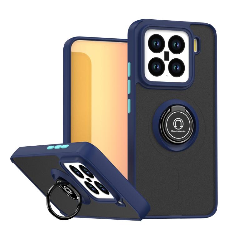 Q Shadow 1 Series TPU + PC Phone Case with Ring
