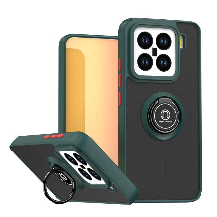 Q Shadow 1 Series TPU + PC Phone Case with Ring