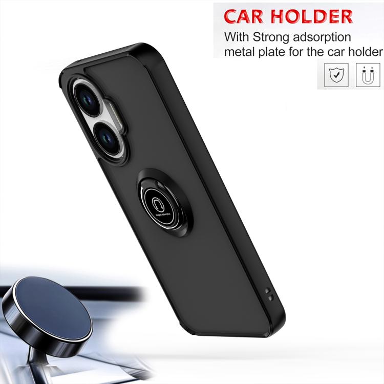 Q Shadow 1 Series TPU + PC Phone Case with Ring