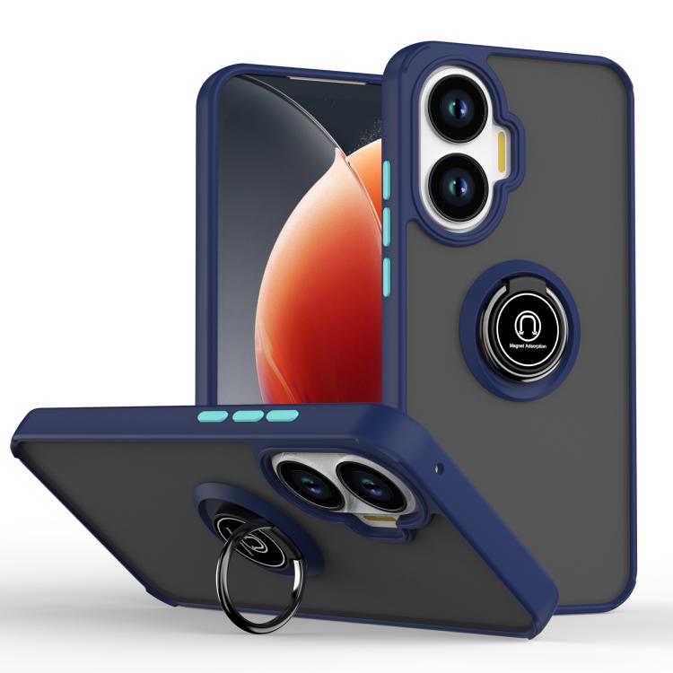 Q Shadow 1 Series TPU + PC Phone Case with Ring
