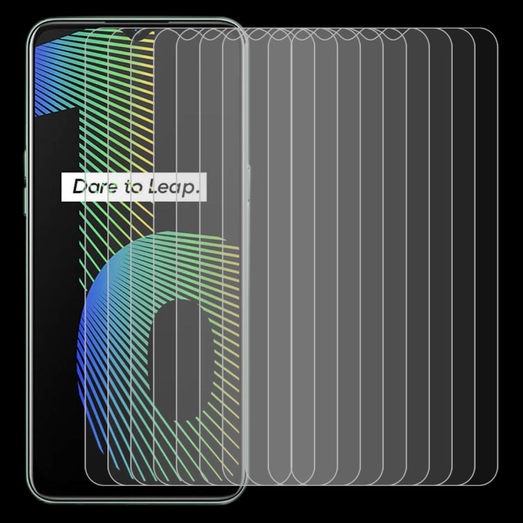 10 PCS 0.26mm 9H 2.5D Tempered Glass Film, For OPPO Realme Narzo 10, For OPPO Realme Narzo 10A, For Xiaomi Mi 10 Lite Zoom