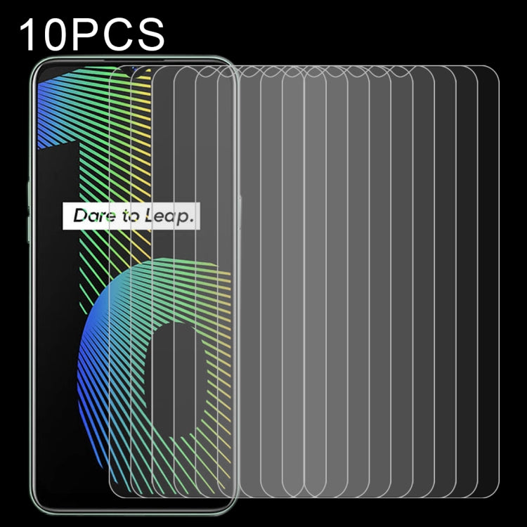 10 PCS 0.26mm 9H 2.5D Tempered Glass Film, For OPPO Realme Narzo 10, For OPPO Realme Narzo 10A, For Xiaomi Mi 10 Lite Zoom