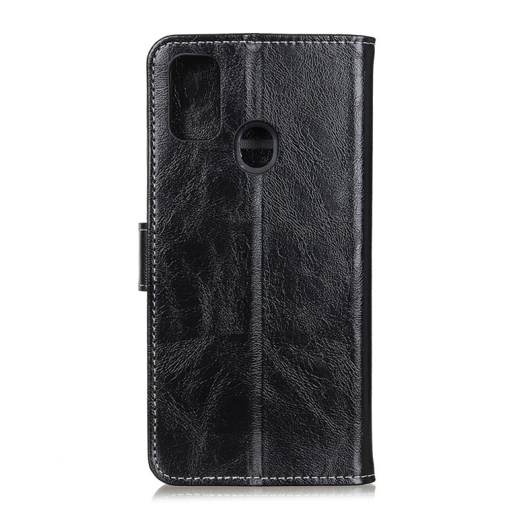 For OPPO A53 2020 Retro Crazy Horse Texture Horizontal Flip Leather Case with Holder & Card Slots & Photo Frame & Wallet, For OPPO A53 2020