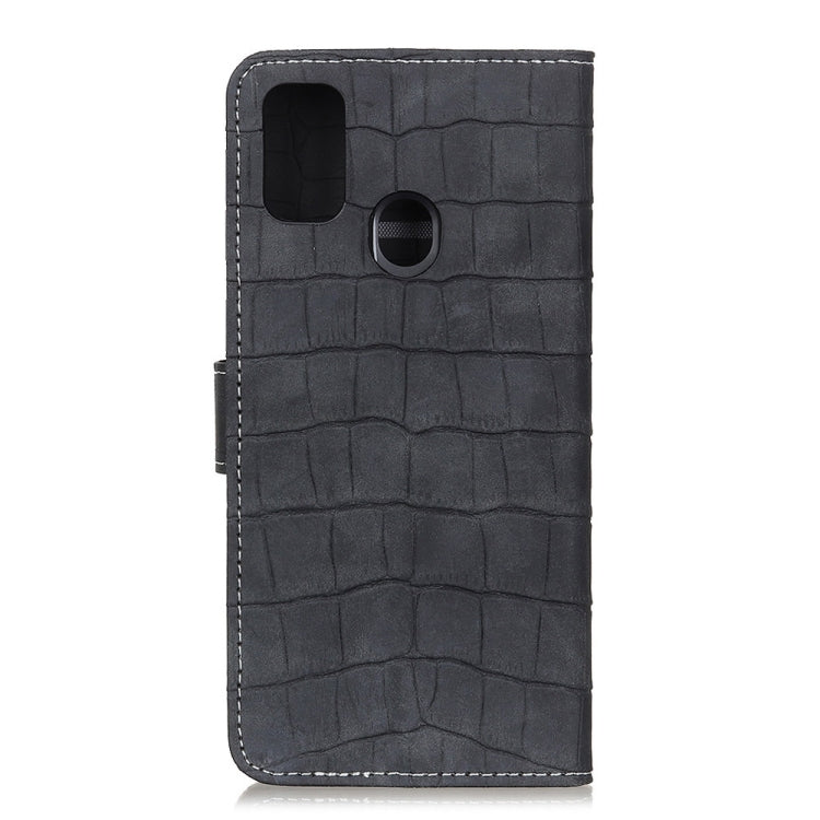 For OPPO A53 (2020) Crocodile Texture Horizontal Flip Leather Case with Holder & Wallet & Card Slots & Photo Frame, For OPPO A53 (2020)