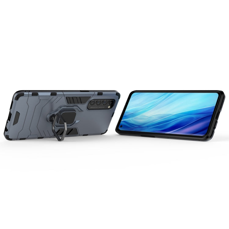 Shockproof PC + TPU Protective Case with Magnetic Ring Holder, For OPPO Reno4 Pro, For Huawei Mate 40 Pro, For OPPO A53, For OPPO Reno4, For Vivo iQOO 5 5G, For Vivo iQOO 5 Pro 5G, For Samsung Galaxy M31s, For Xiaomi Mi 10 Ultra