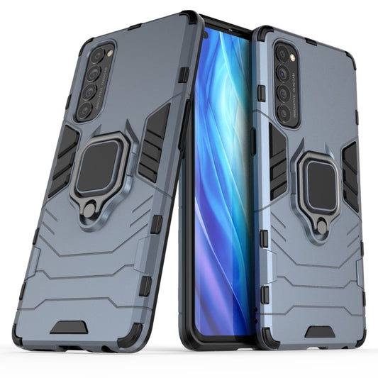 Shockproof PC + TPU Protective Case with Magnetic Ring Holder, For OPPO Reno4 Pro, For Huawei Mate 40 Pro, For OPPO A53, For OPPO Reno4, For Vivo iQOO 5 5G, For Vivo iQOO 5 Pro 5G, For Samsung Galaxy M31s, For Xiaomi Mi 10 Ultra