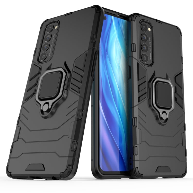 Shockproof PC + TPU Protective Case with Magnetic Ring Holder, For OPPO Reno4 Pro, For Huawei Mate 40 Pro, For OPPO A53, For OPPO Reno4, For Vivo iQOO 5 5G, For Vivo iQOO 5 Pro 5G, For Samsung Galaxy M31s, For Xiaomi Mi 10 Ultra