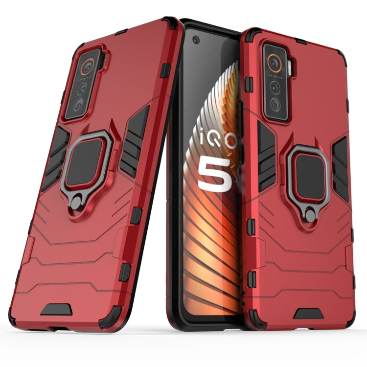 Shockproof PC + TPU Protective Case with Magnetic Ring Holder, For OPPO Reno4 Pro, For Huawei Mate 40 Pro, For OPPO A53, For OPPO Reno4, For Vivo iQOO 5 5G, For Vivo iQOO 5 Pro 5G, For Samsung Galaxy M31s, For Xiaomi Mi 10 Ultra