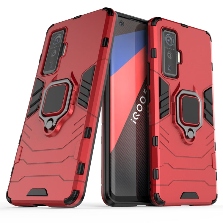 Shockproof PC + TPU Protective Case with Magnetic Ring Holder, For OPPO Reno4 Pro, For Huawei Mate 40 Pro, For OPPO A53, For OPPO Reno4, For Vivo iQOO 5 5G, For Vivo iQOO 5 Pro 5G, For Samsung Galaxy M31s, For Xiaomi Mi 10 Ultra