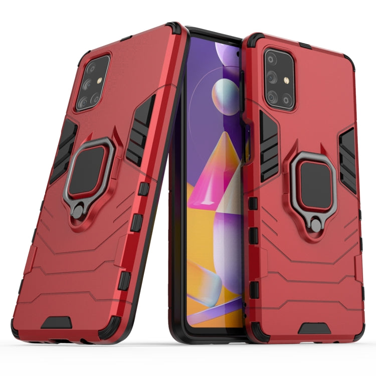 Shockproof PC + TPU Protective Case with Magnetic Ring Holder, For OPPO Reno4 Pro, For Huawei Mate 40 Pro, For OPPO A53, For OPPO Reno4, For Vivo iQOO 5 5G, For Vivo iQOO 5 Pro 5G, For Samsung Galaxy M31s, For Xiaomi Mi 10 Ultra