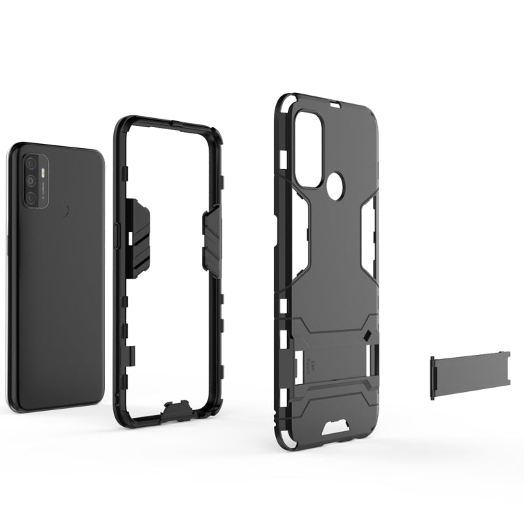 PC + TPU Shockproof Protective Case with Invisible Holder, For OPPO A53, For OPPO Realme V5 5G, For Huawei Mate 40 Pro, For Samsung Galaxy M31s, For Xiaomi Mi 10 Ultra, For OPPO Reno4, For OPPO Reno4 Pro, For Vivo iQOO 5 Pro 5G, For Huawei Mate 40 Pro+