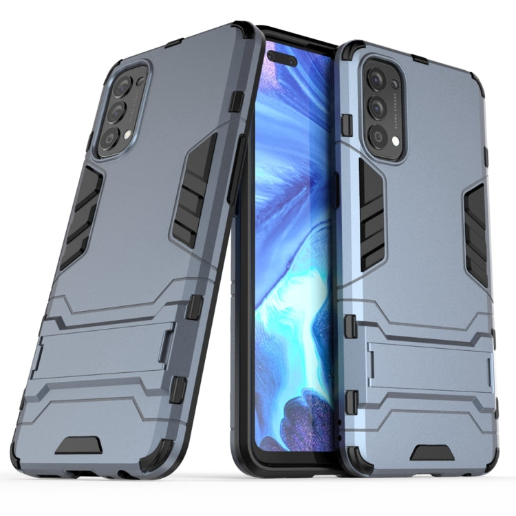 PC + TPU Shockproof Protective Case with Invisible Holder, For OPPO A53, For OPPO Realme V5 5G, For Huawei Mate 40 Pro, For Samsung Galaxy M31s, For Xiaomi Mi 10 Ultra, For OPPO Reno4, For OPPO Reno4 Pro, For Vivo iQOO 5 Pro 5G