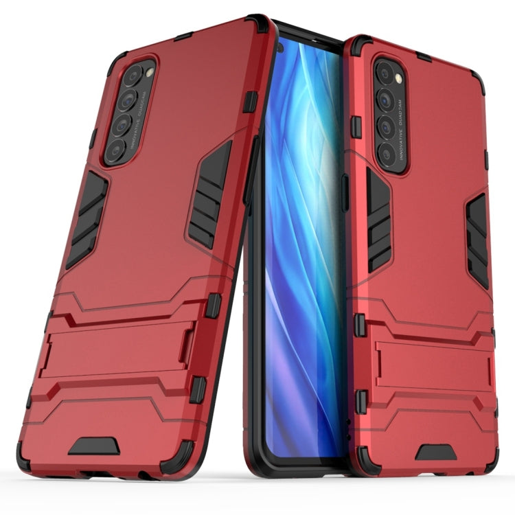 PC + TPU Shockproof Protective Case with Invisible Holder, For OPPO A53, For OPPO Realme V5 5G, For Huawei Mate 40 Pro, For Samsung Galaxy M31s, For Xiaomi Mi 10 Ultra, For OPPO Reno4, For OPPO Reno4 Pro, For Vivo iQOO 5 Pro 5G