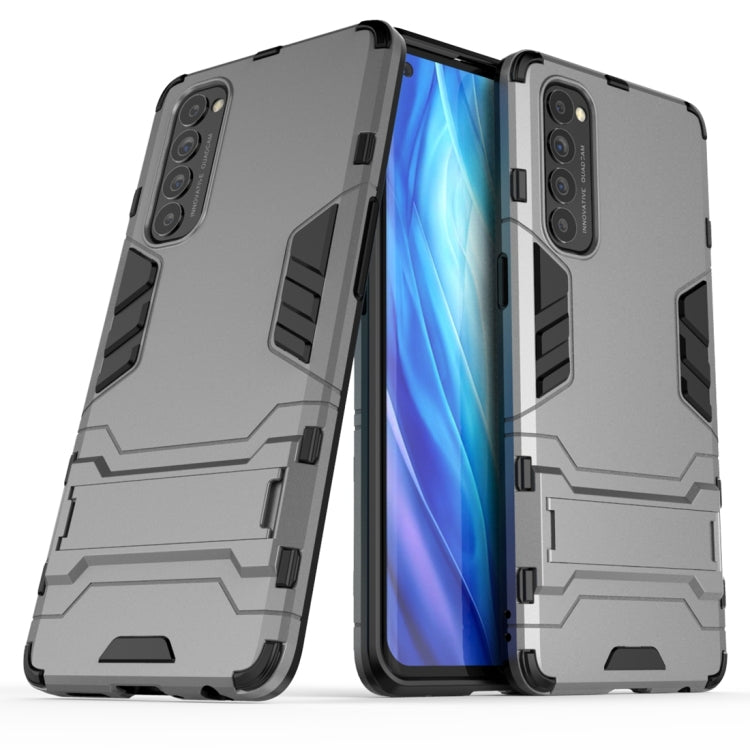 PC + TPU Shockproof Protective Case with Invisible Holder, For OPPO A53, For OPPO Realme V5 5G, For Huawei Mate 40 Pro, For Samsung Galaxy M31s, For Xiaomi Mi 10 Ultra, For OPPO Reno4, For OPPO Reno4 Pro, For Vivo iQOO 5 Pro 5G