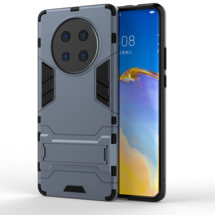 PC + TPU Shockproof Protective Case with Invisible Holder, For Huawei Mate 40 Pro+