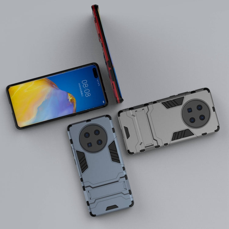 PC + TPU Shockproof Protective Case with Invisible Holder, For Huawei Mate 40 Pro+