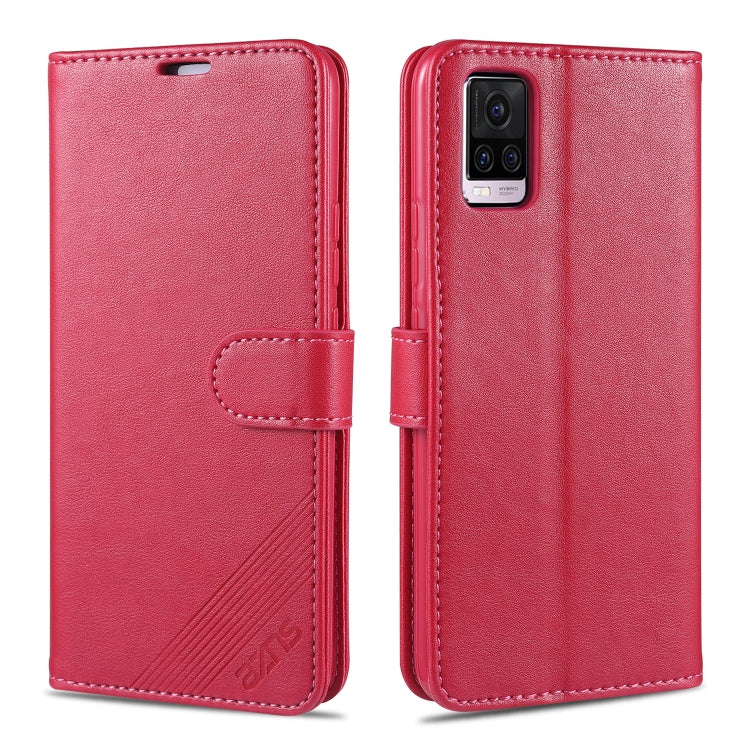 AZNS Sheepskin Texture Horizontal Flip Leather Case with Holder &amp; Card Slots &amp; Wallet, For Vivo S7, For Huawei Enjoy 20, For Huawei Y5p, For Huawei Maimang 9, For Xiaomi Redmi 9A